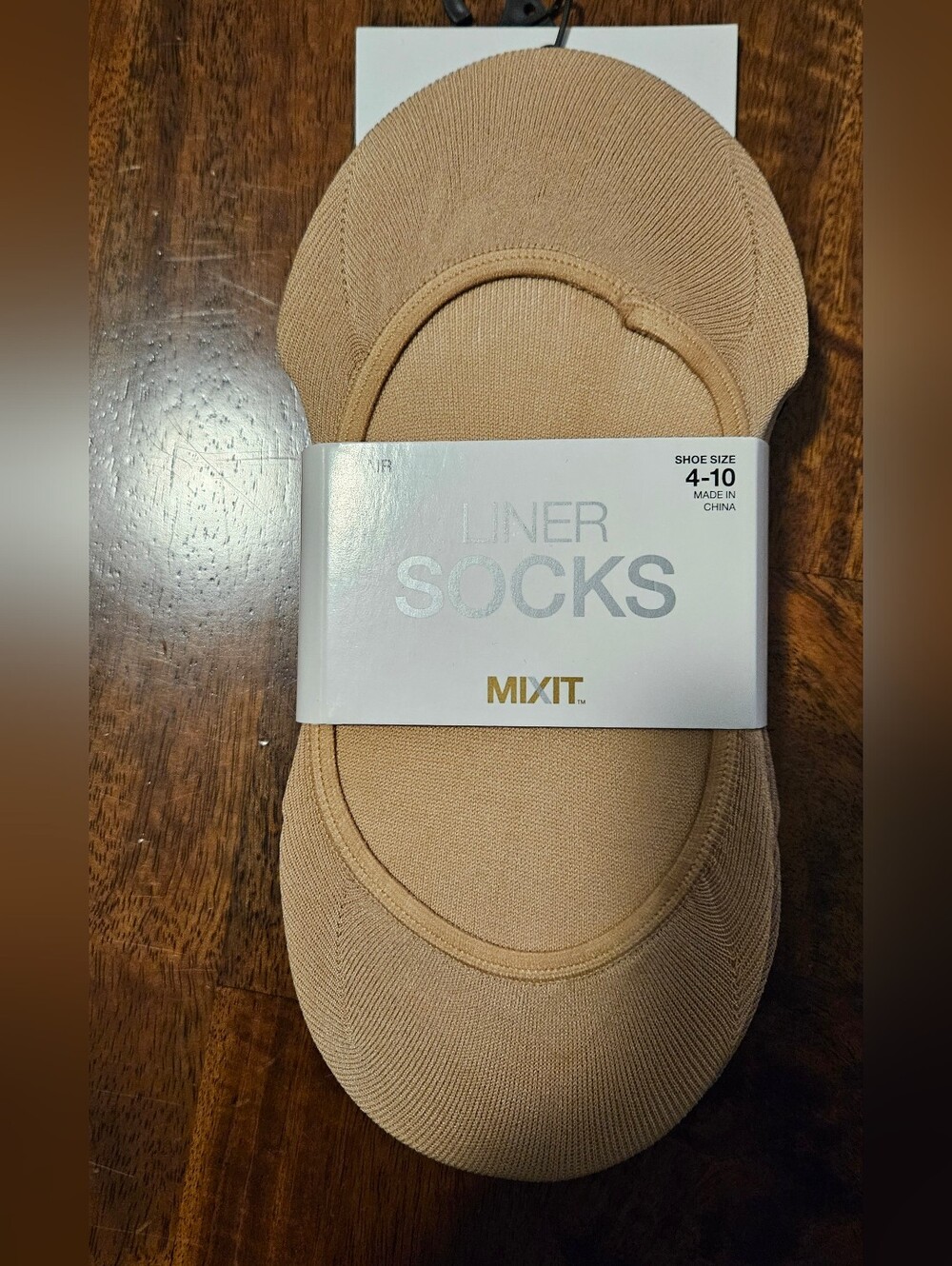 NWT Mixit No-Show Liner Socks 6 Pairs